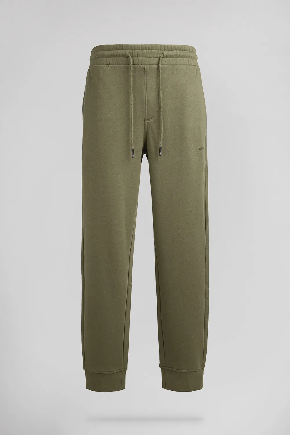 Teddy Smith P-Narky Dusty Kaki jogger uomo verde felpato