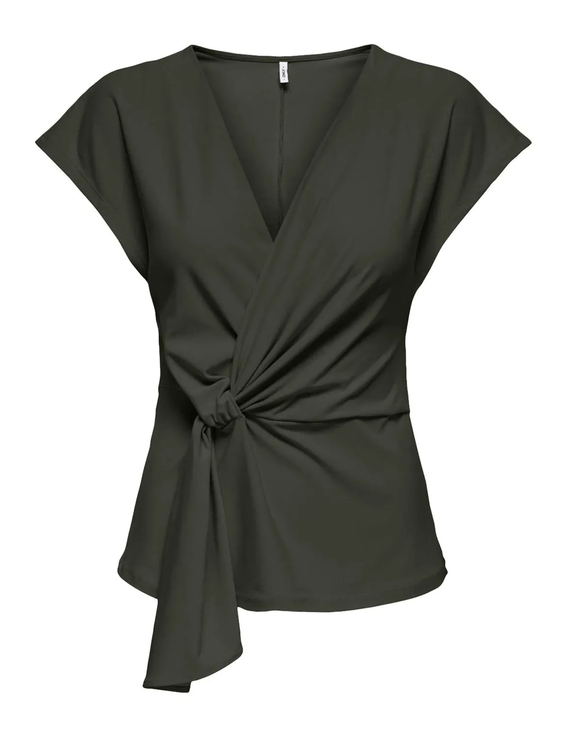Only Onlsilja Twist Top Jrs Top Donna Nodo Nero
