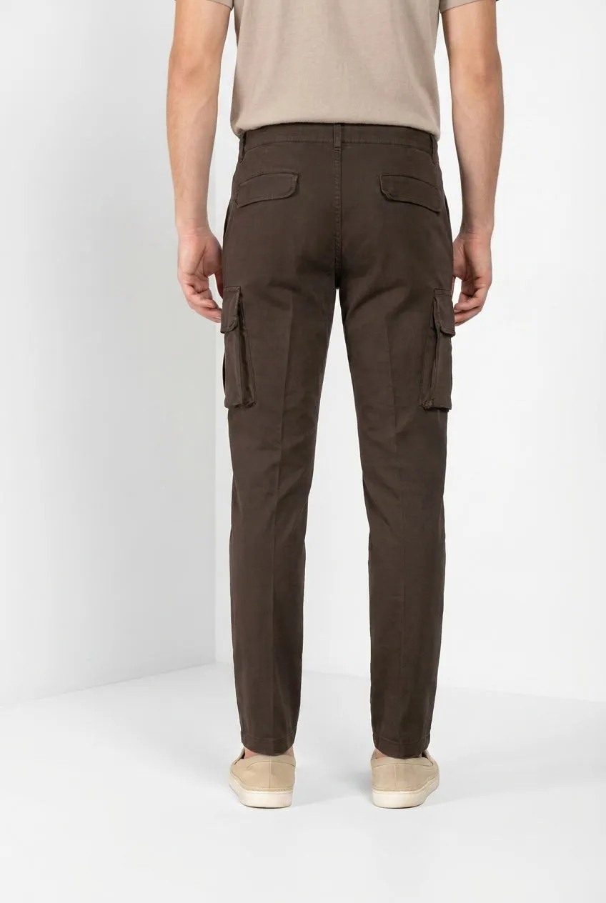 Mason's Chile cargo uomo marrone extra slim