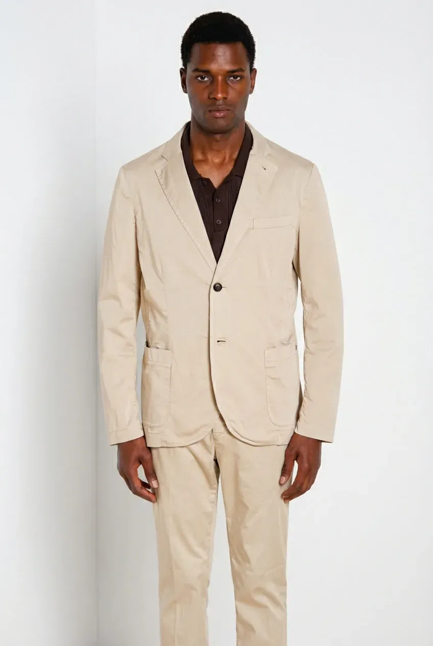 Mason's Da Vinci Travel Blazer Beige Raso Tecnico
