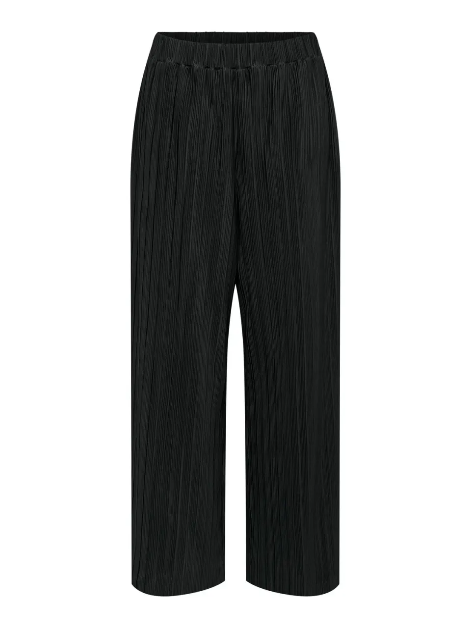 Only Onlravenna Pantaloni Plisse Donna L Nero Elastici