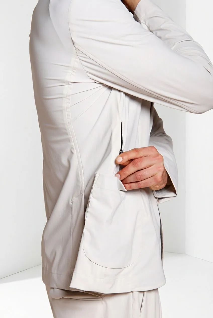 Mason's Da Vinci Tech Blazer Uomo Stucco Jersey Tecnico