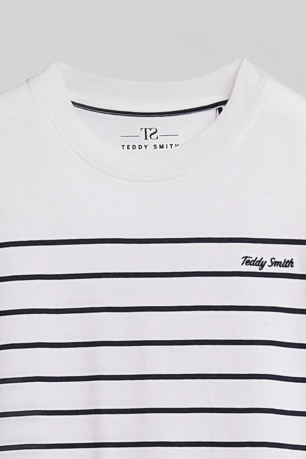 Teddy Smith T-Carla Stripes t-shirt righe blu donna