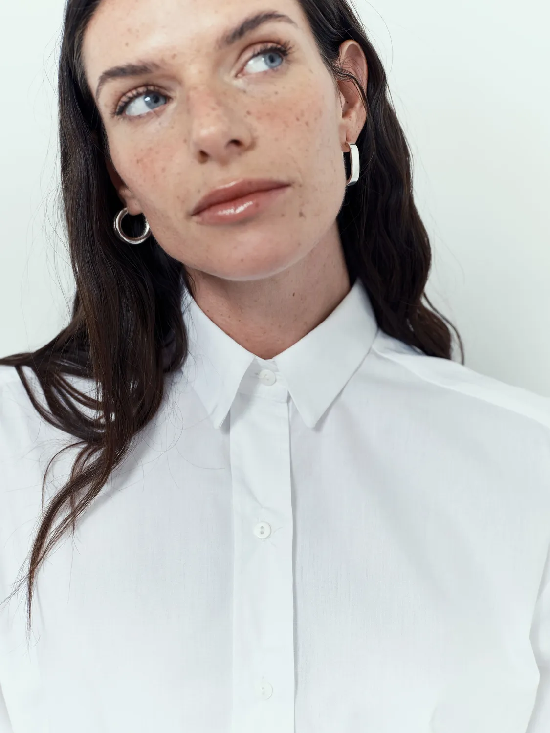 Acquaverde White Shirt Camicia Bianca Oversize