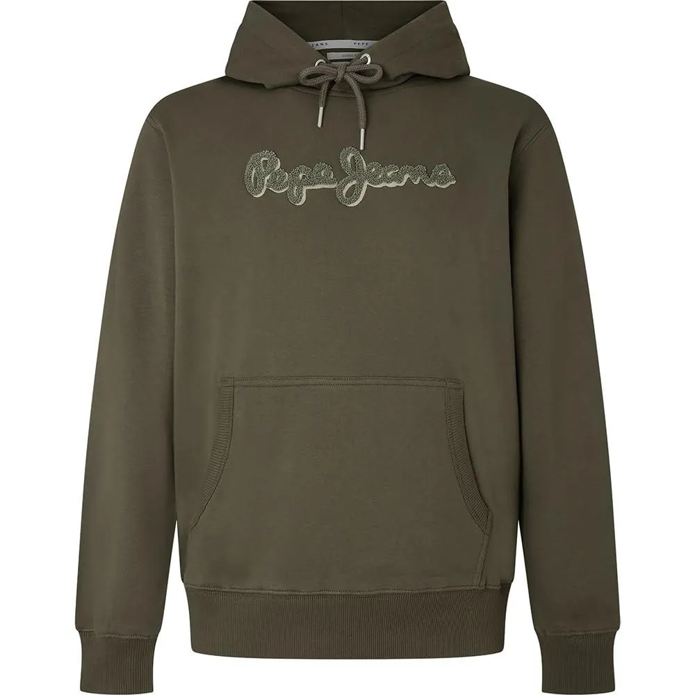 Pepe Jeans Ryan Hoodie felpa uomo logo ricamato