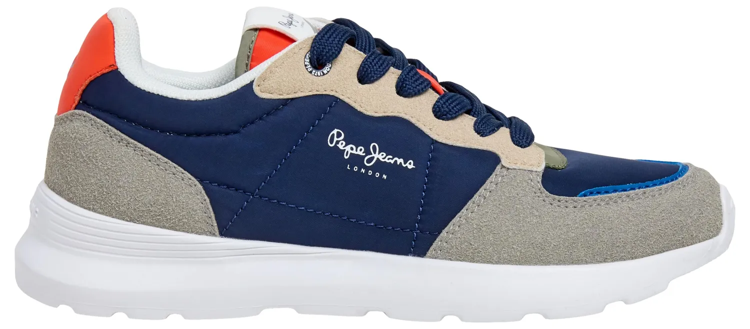 Pepe Jeans Teagan Bass B sneaker bambino 33 EU blu scuro