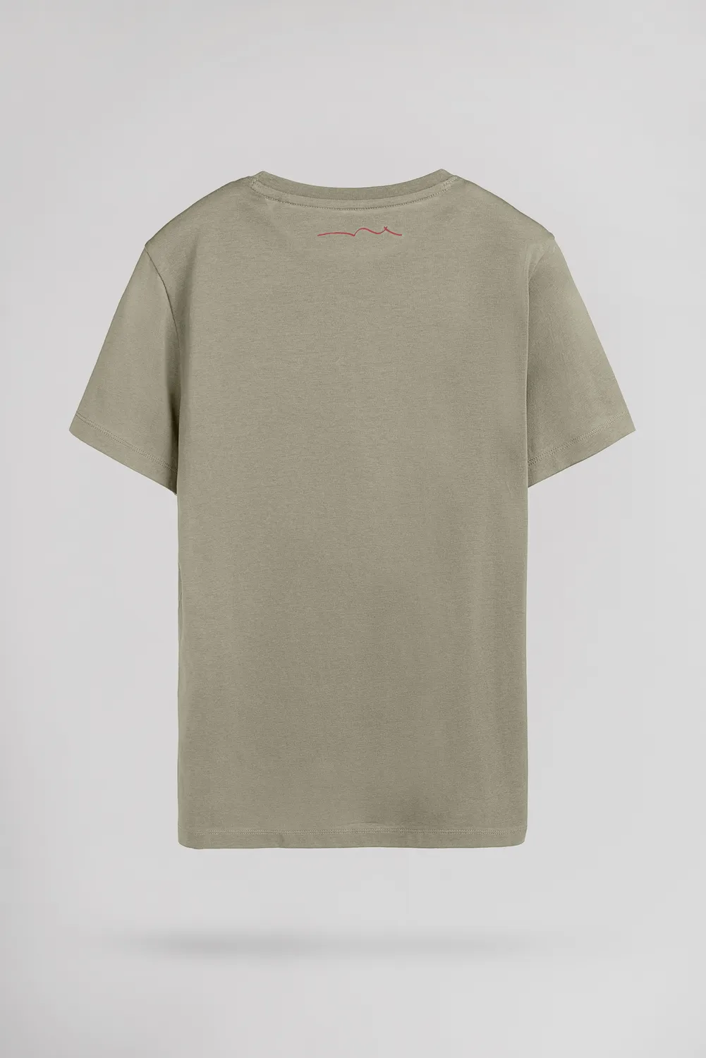 Teddy Smith T-Evan MC JR T-Shirt Ragazzo Kaki Cotone