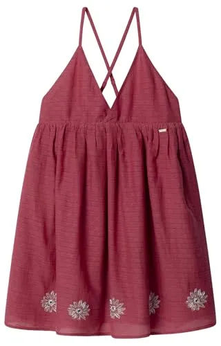 Pepe Jeans Irin Vestito Bambina Rosso 10 Anni Scollo V