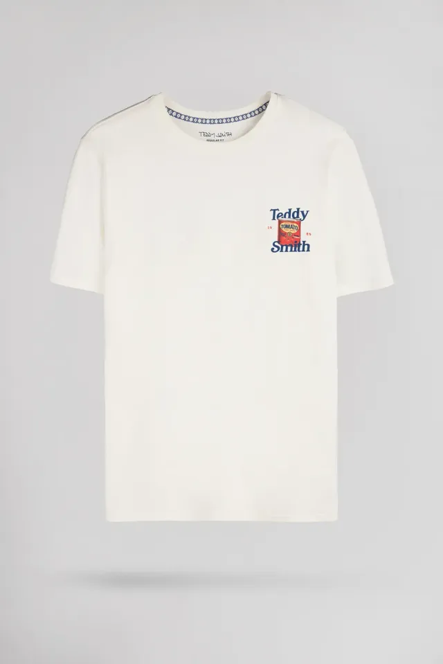 Teddy Smith T-Tomato Mc t-shirt uomo bianca