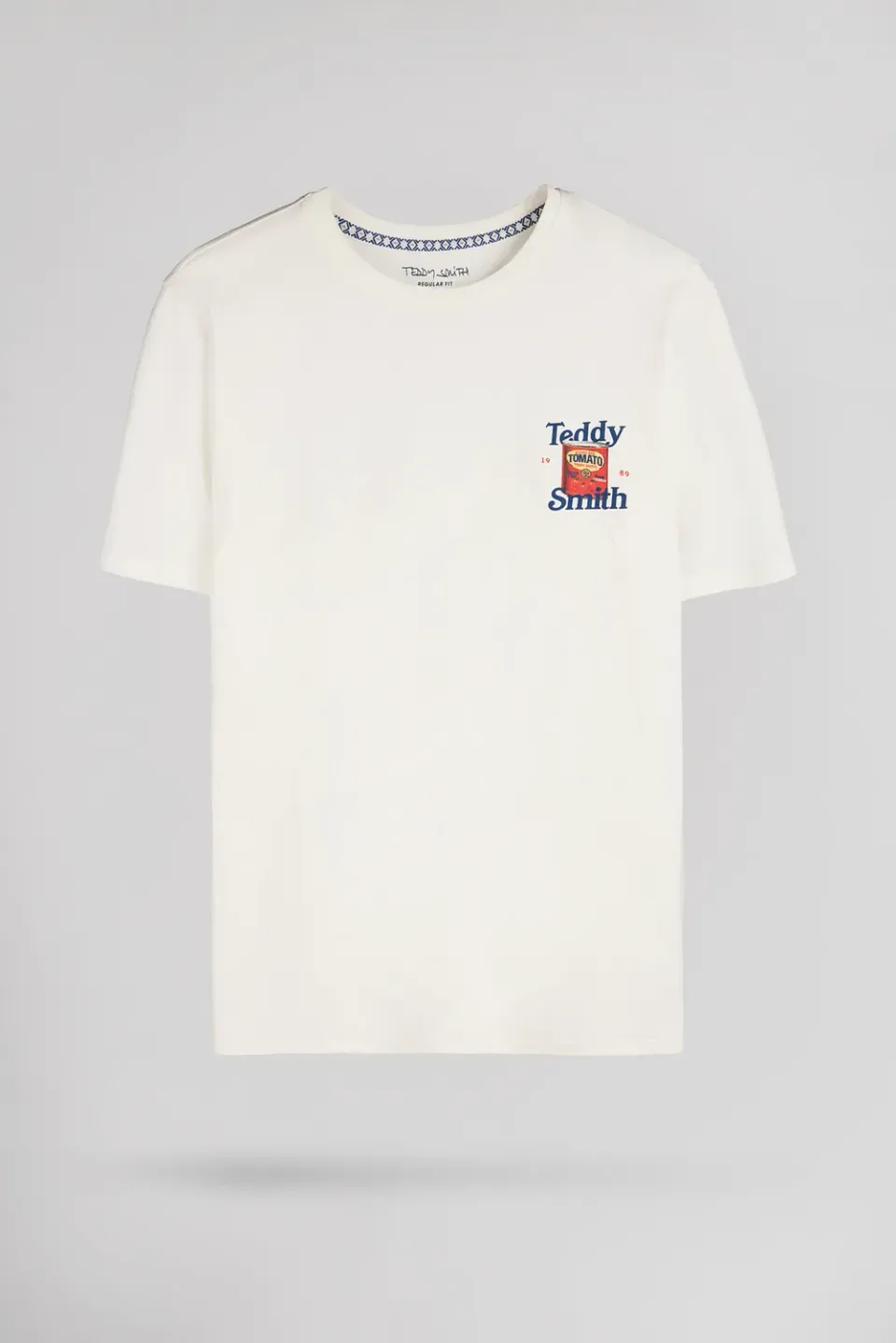 Teddy Smith T-Tomato Mc t-shirt uomo bianca
