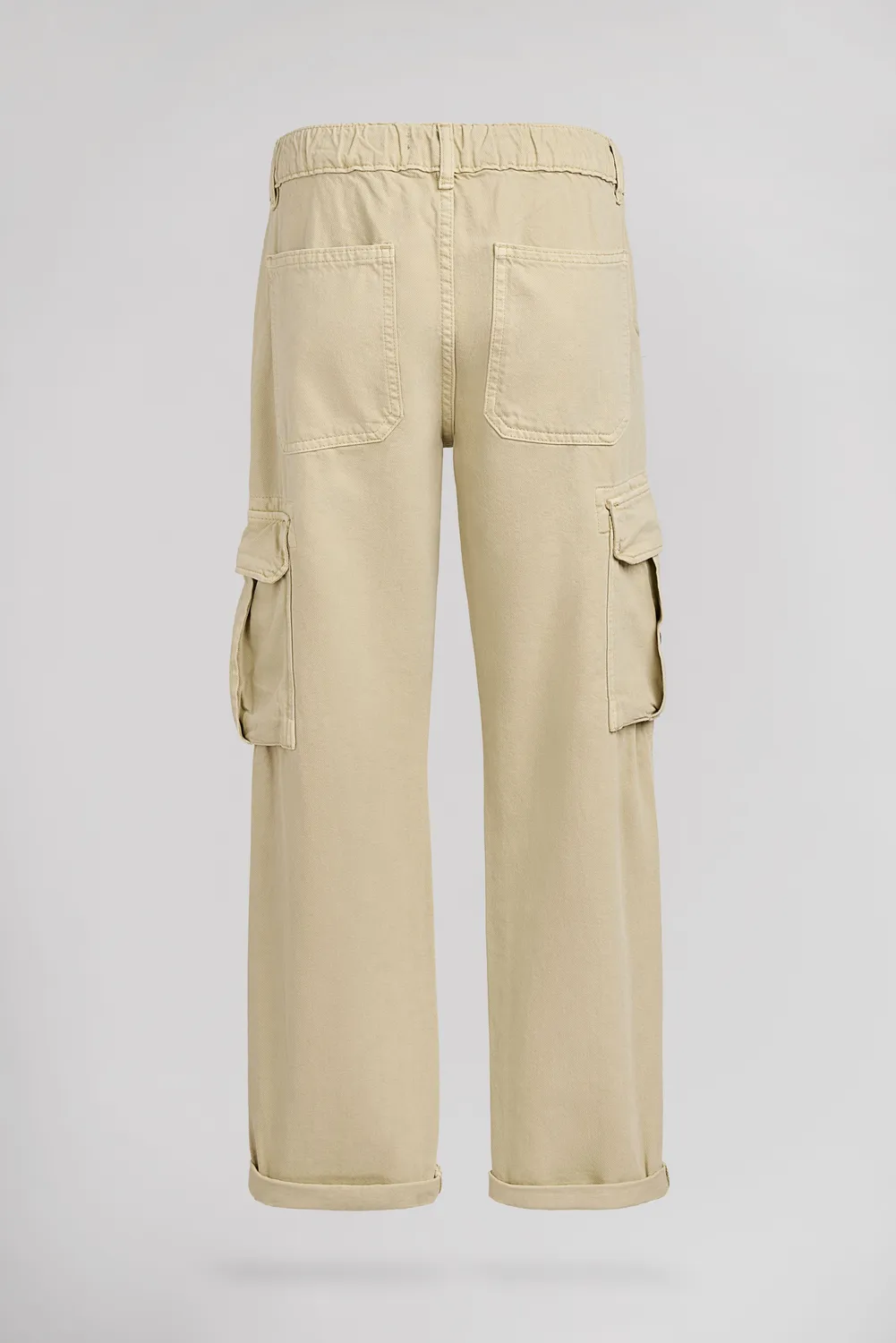 Teddy Smith P-Ryde Cargo pantalone ragazzo beige chiaro