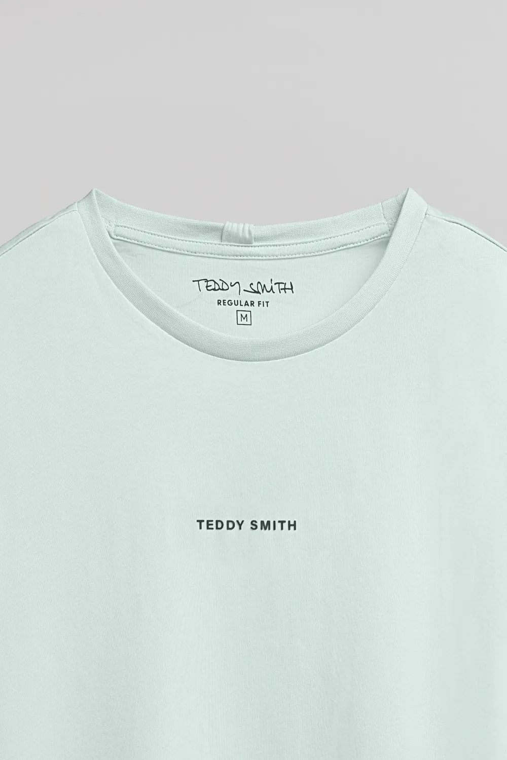 Teddy Smith T-Soy 2 t-shirt uomo bleach menthol