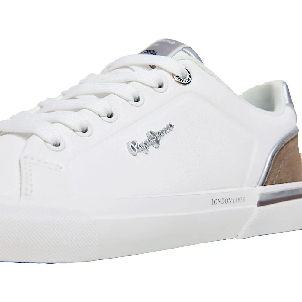 Pepe Jeans Kenton Campus sneakers donna 36 bianco