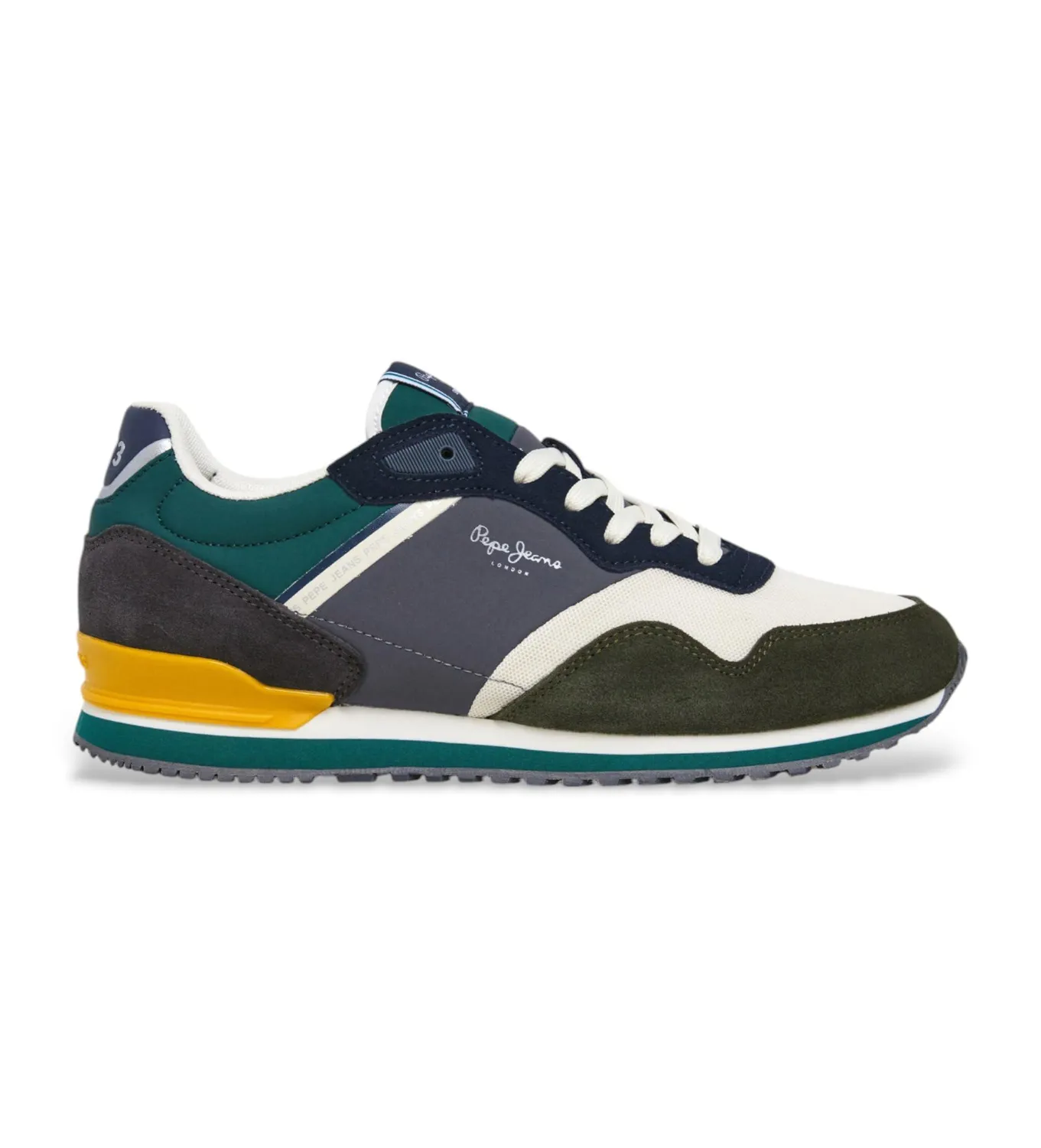 Pepe Jeans London Life sneaker uomo pelle marrone tabacco