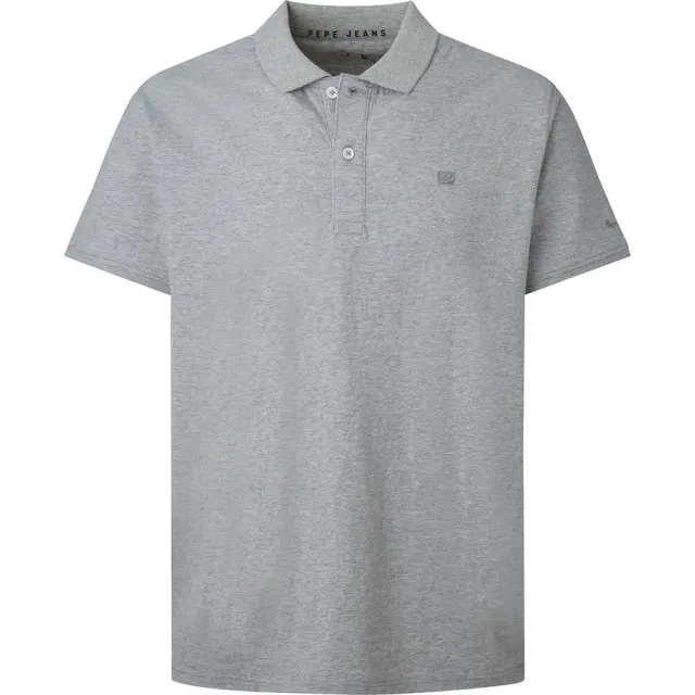 Pepe Jeans Fenton maglia polo uomo tinta in capo ricamata