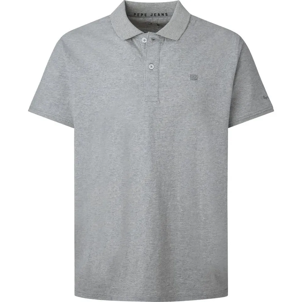Pepe Jeans Fenton maglia polo uomo tinta in capo ricamata