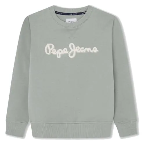 Pepe Jeans New Lamonty Crew felpa bambino girocollo cotone