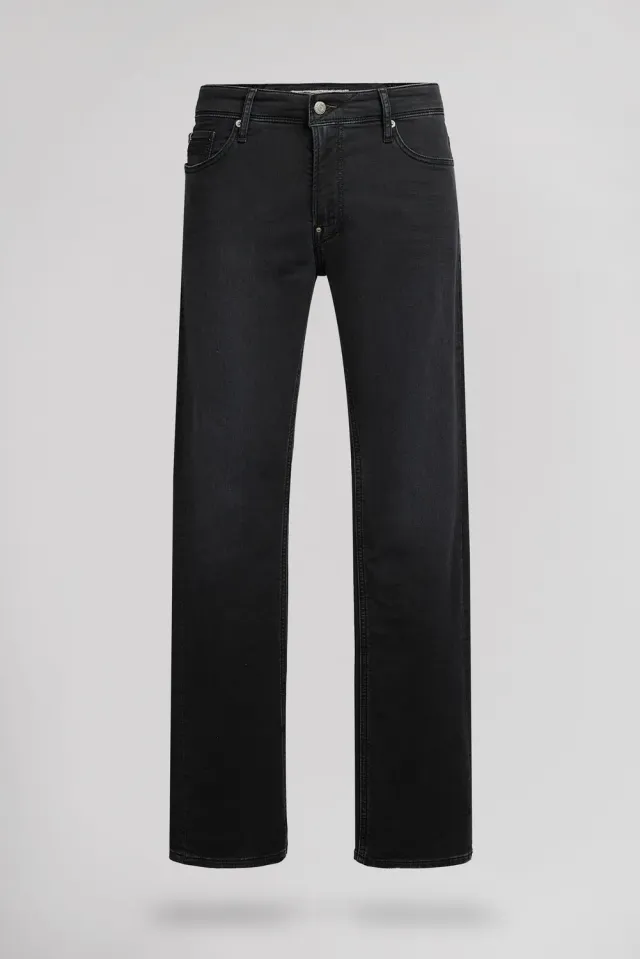 Teddy Smith Reeple Rock Swe Jeans uomo nero L34 slim