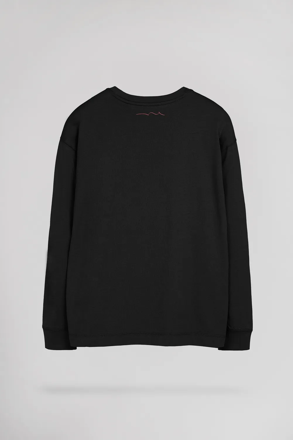 Teddy Smith T-Jim ML JR t-shirt ragazzo nera cotone