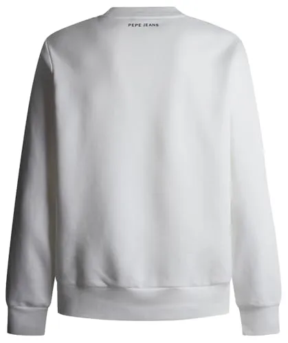 Pepe Jeans RBR Team Logo Crew felpa uomo relaxed fit cotone