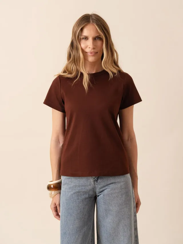 Oraije Oni t-shirt cotone paprika