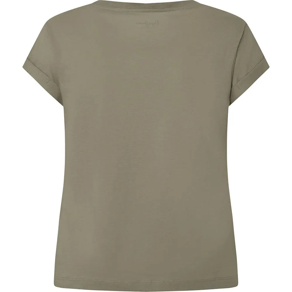 Pepe Jeans Evette t-shirt donna girocollo logo