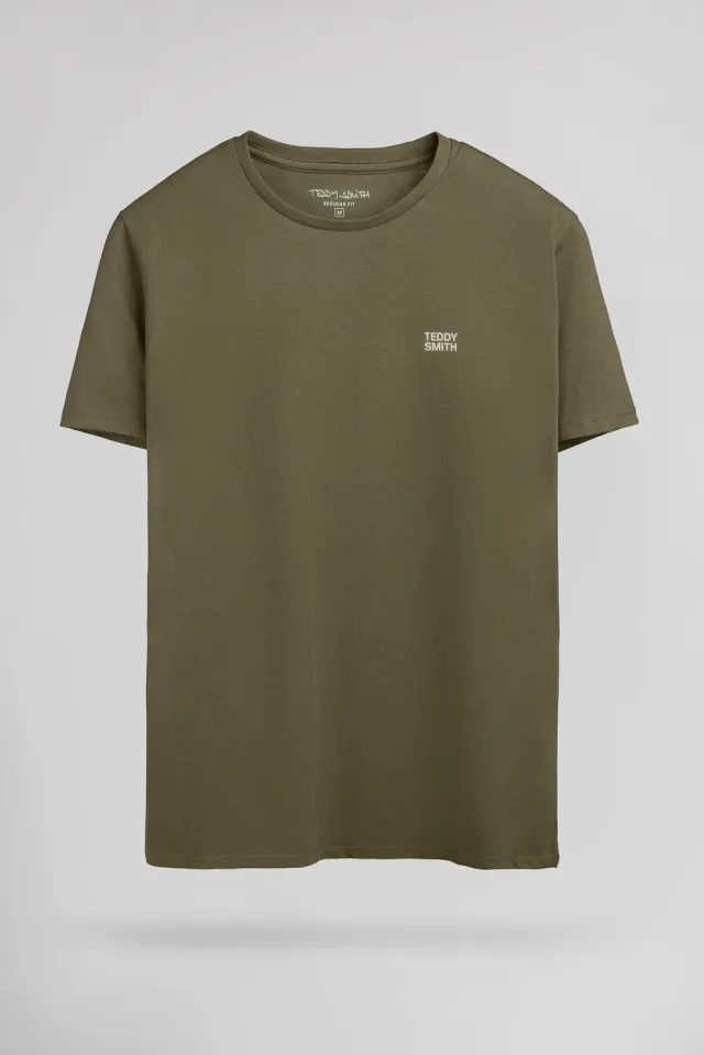 Teddy Smith The Tee 1 MC t-shirt dusty kaki