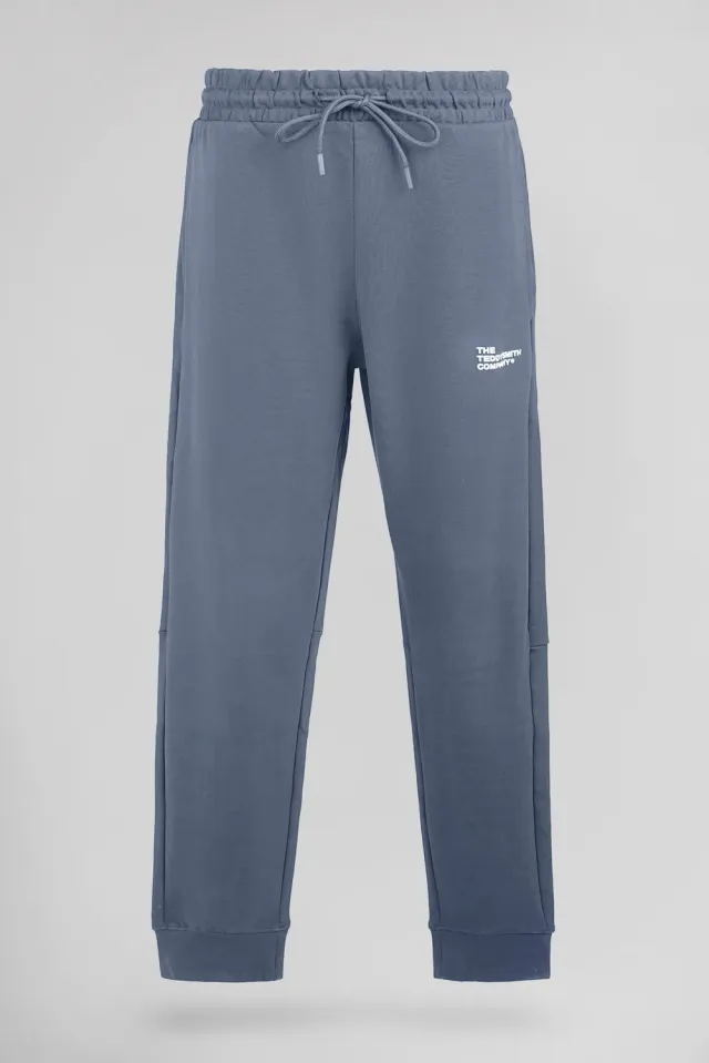 Teddy Smith P-COMPANY Pantalone Tuta Grigio Meteore