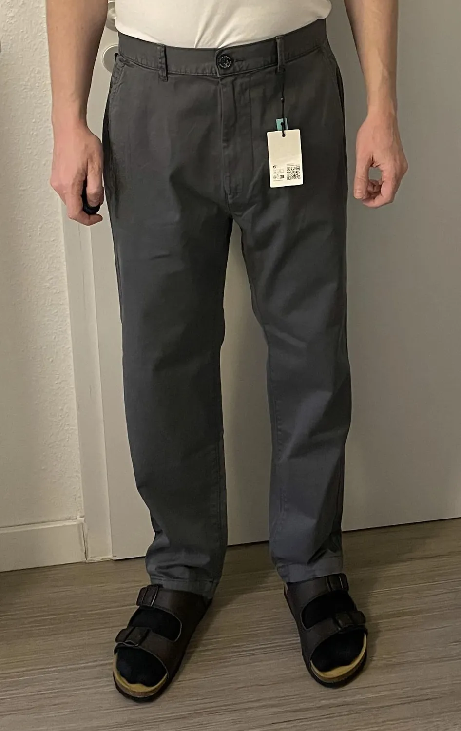 Pepe Jeans Nils chino uomo beige gamba affusolata
