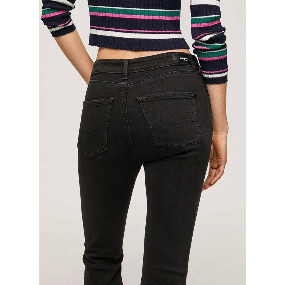 Pepe Jeans Dion Flare jeans donna vita alta powerflex blu