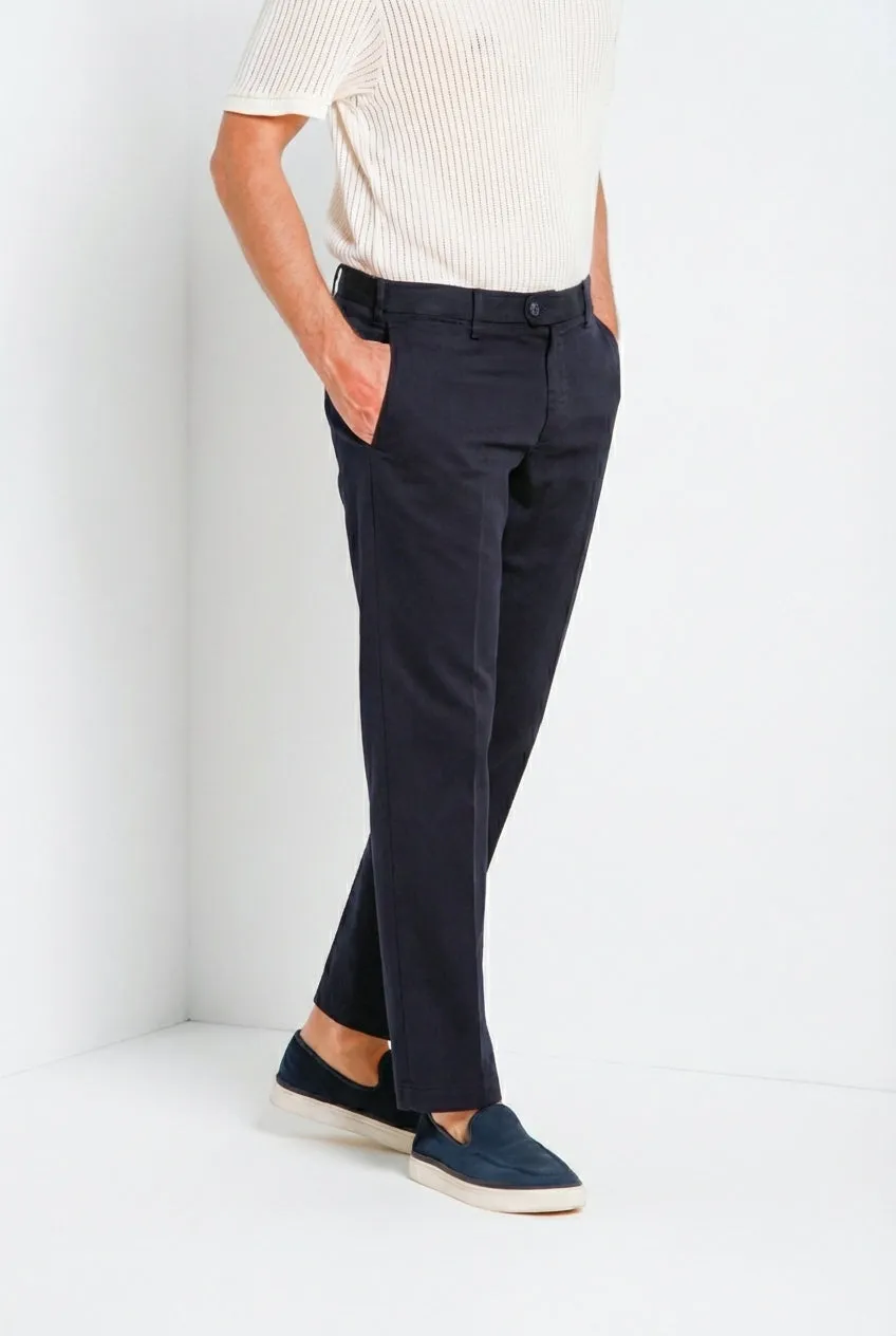 Mason's New York chino uomo blu notte regular