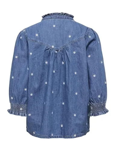 ONLY Onlraya Daisy Emb maglietta 3/4 M