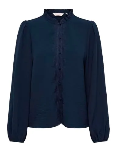 ONLY Onlmette Life top pizzo manica lunga S