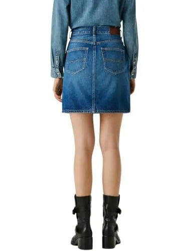 Pepe Jeans Lilly Minigonna Denim M Vita Alta