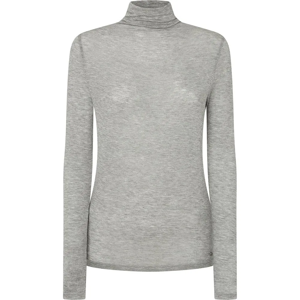 Pepe Jeans Elva T-Shirt Donna M Manica Lunga Collo Alto