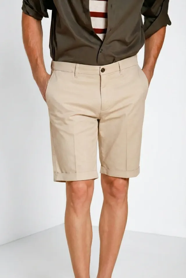 Mason's London bermuda chino beige chiaro regular