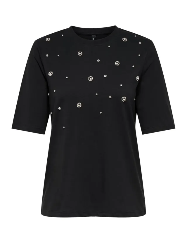ONLY Onljulia Life top jersey nero