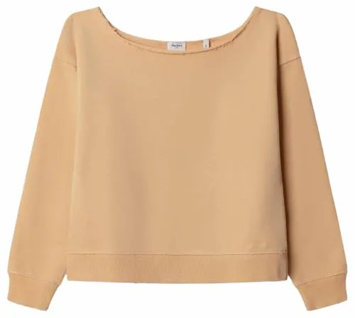 Pepe Jeans Gemma felpa girocollo bambina 16 anni arancione