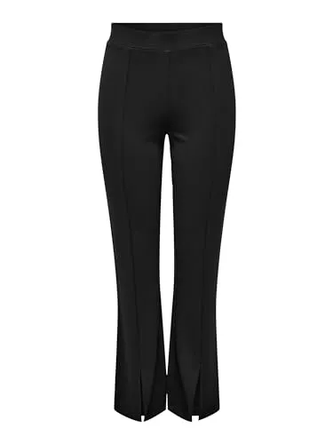 Only Jdypretty Flare Slit pantaloni donna jersey