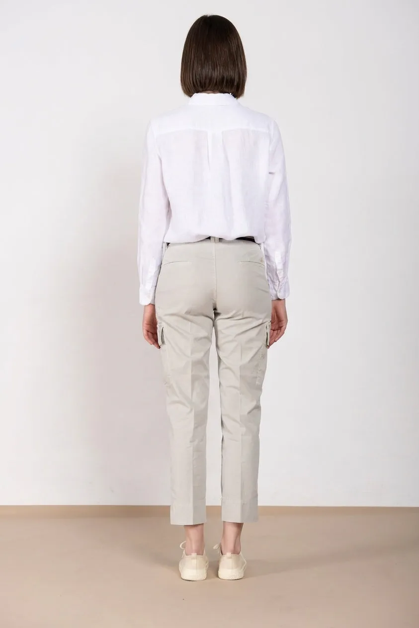 Mason's Marlene Cargo pantalone celeste carrot