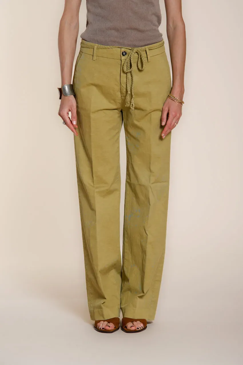 Mason’s New York Straight Chino Donna Verde Acido Straight
