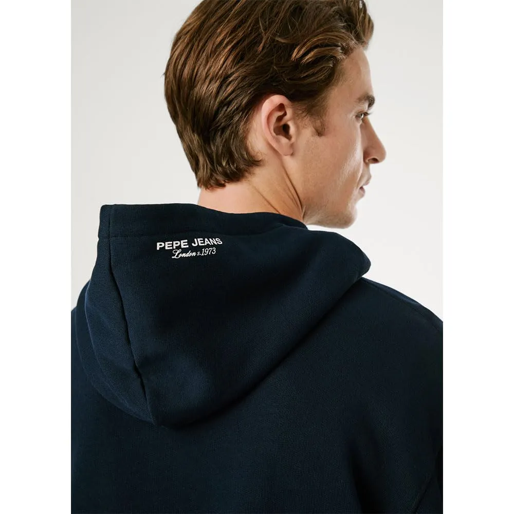 Pepe Jeans Maverick felpa cappuccio uomo XL grafica petto