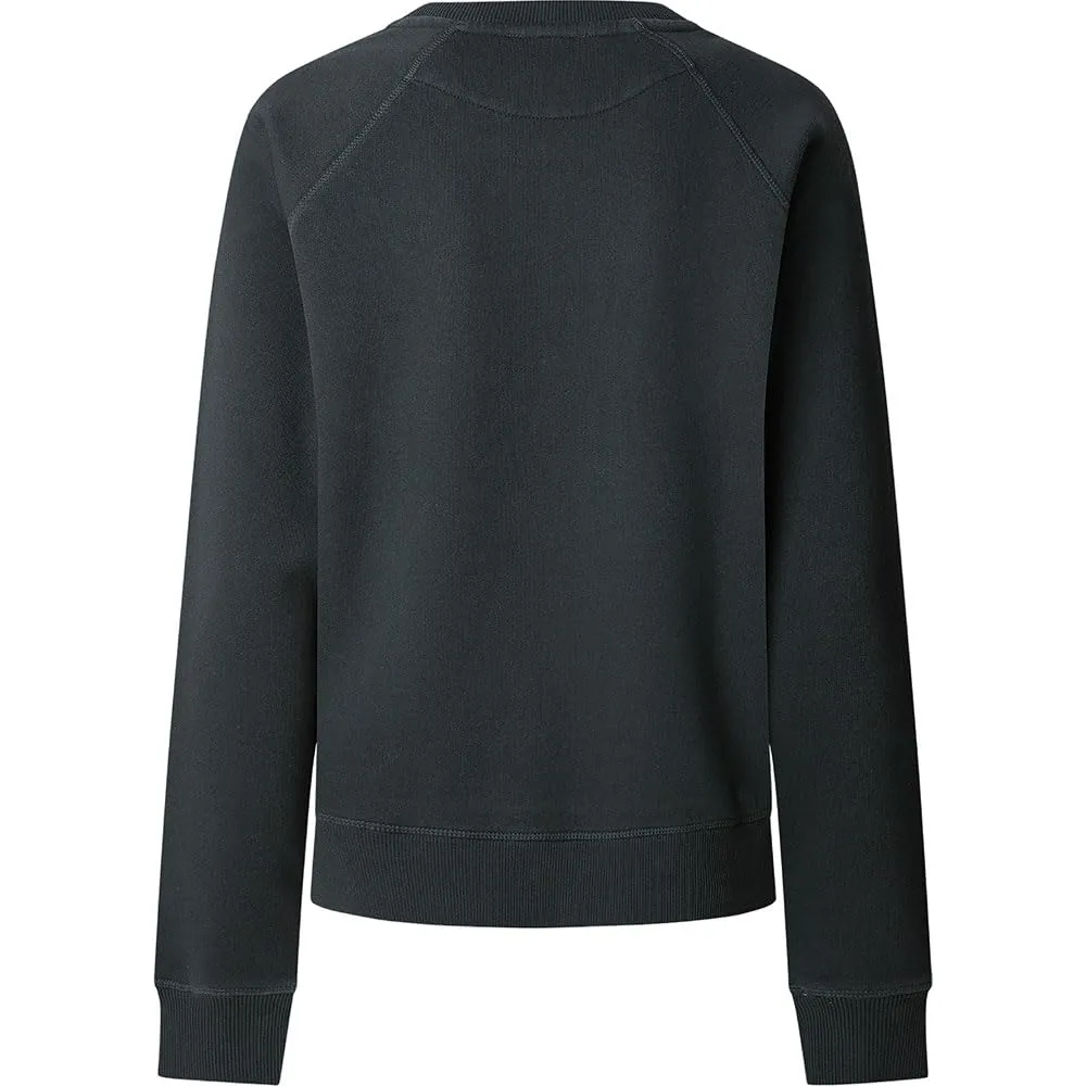 Pepe Jeans Lupita felpa donna M nera girocollo