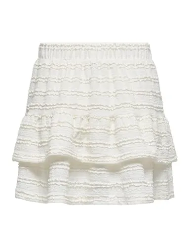 ONLY Onlgayle Mini minigonna XS grigia donna