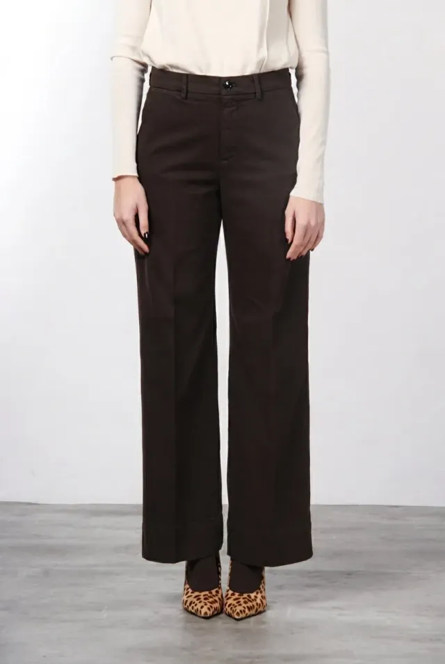 Mason's New York Studio chino donna marrone straight