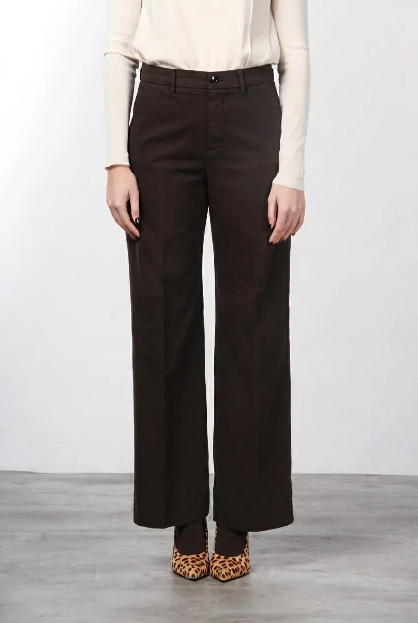 Mason's New York Studio chino donna marrone straight
