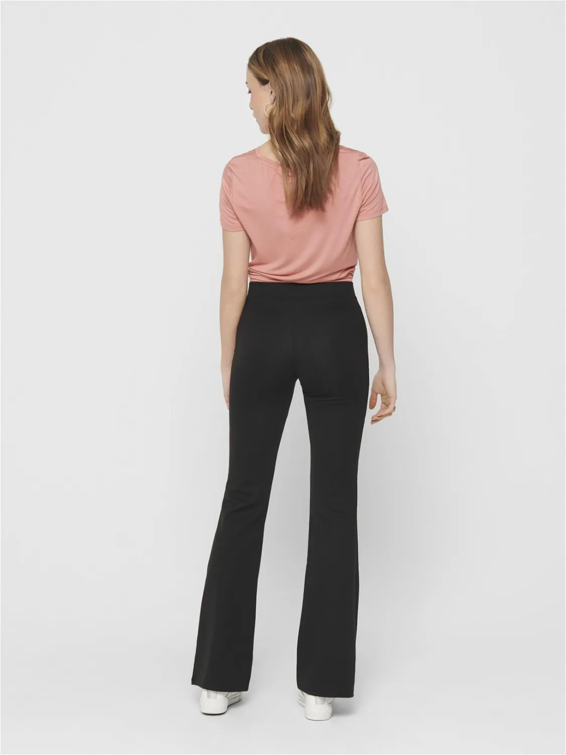 Only Onlfever Stretch pantaloni svasati nero XL 34