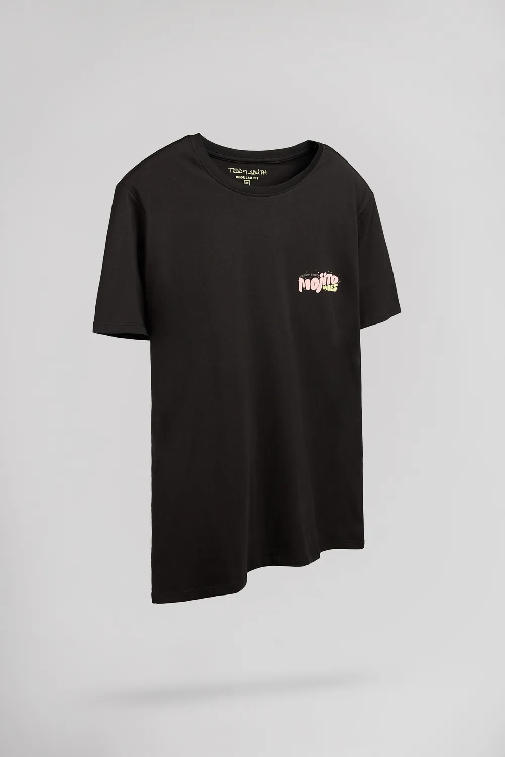 Teddy Smith T-Mojito MC Charbon t-shirt uomo cotone