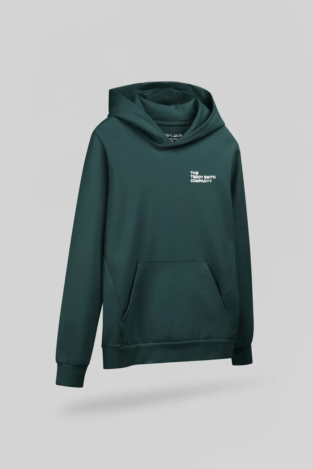 Teddy Smith S-Company Hoody felpa cappuccio verde pino bambino