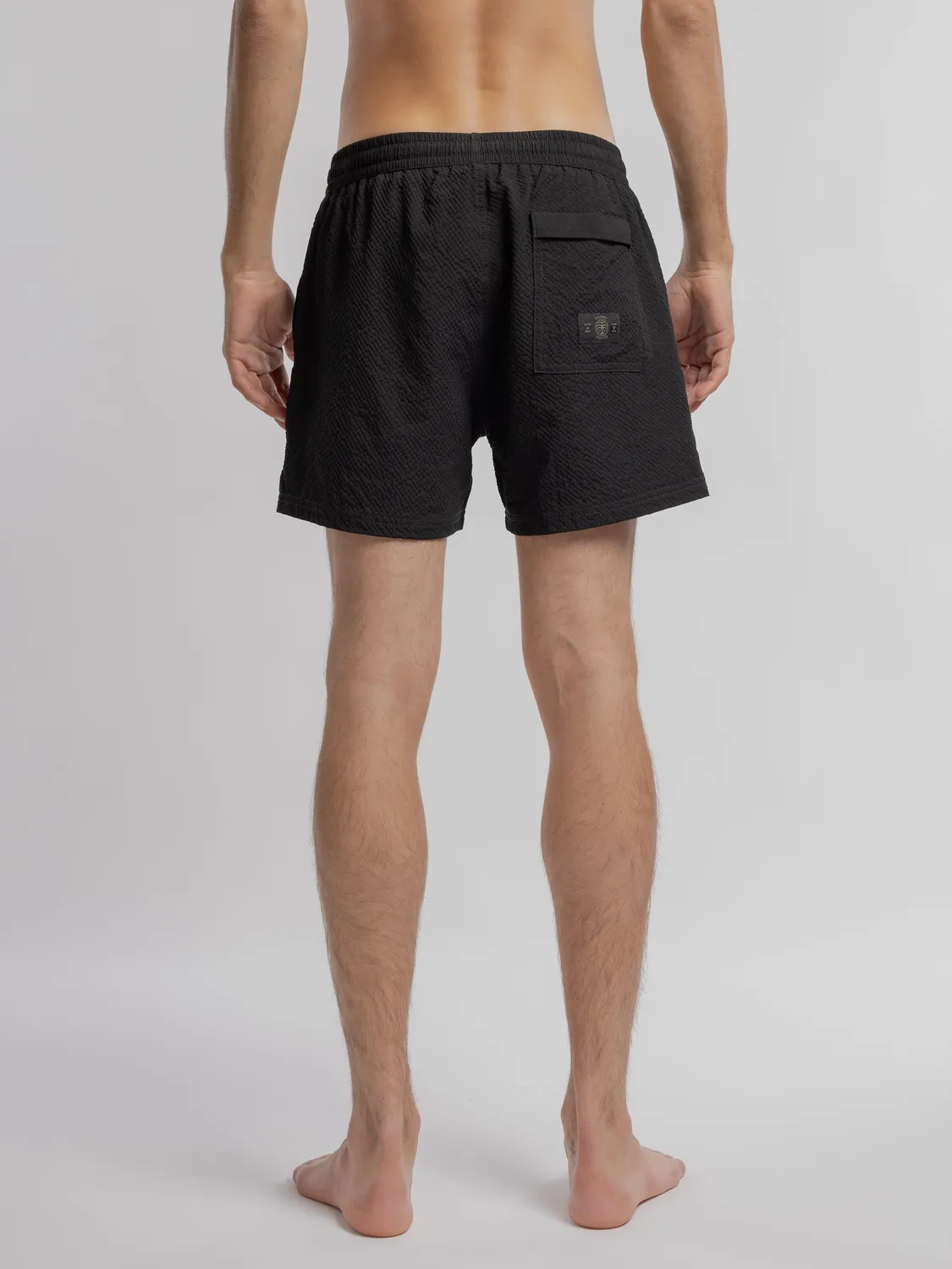 Teddy Smith S-Felipe costume uomo boxer nero poliestere